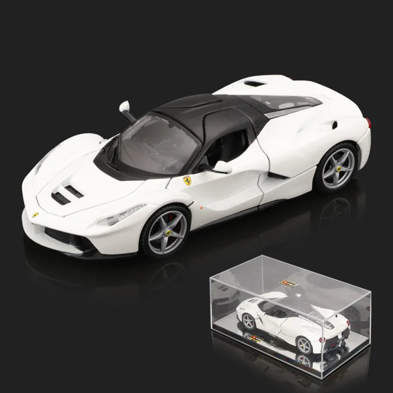 Bburago Alloy Car Model For Collector Bburago1:32 Rafa Supercar Mustang Pullback Sound And Light Version Alloy Simulation Car Mo