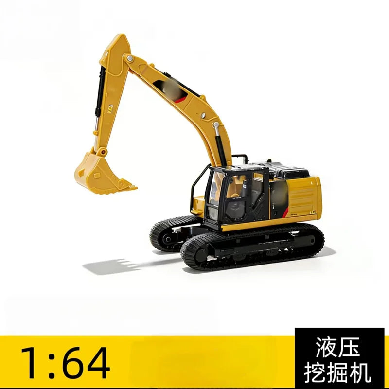 New 1: 64 Mining Transportation Engineering Vehicle Simulation Alloy Car Model Finished Product Toy Boy Girl Gift Collection