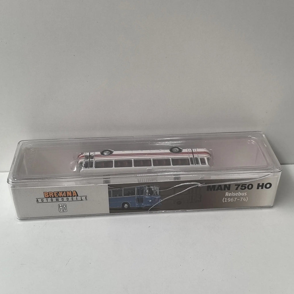 Box Cracking BREKINA 1/87 Scale HO MAN 750 6 Plastics Car Model