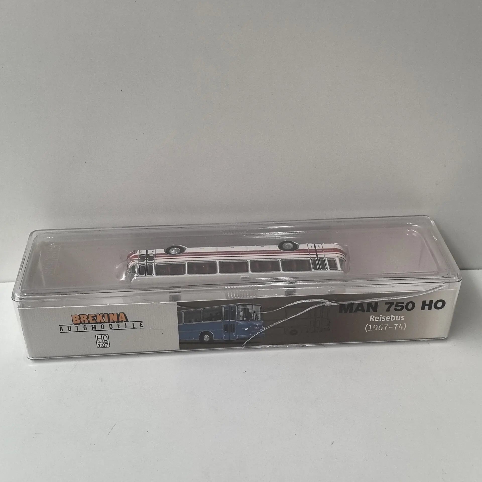 Box Cracking BREKINA 1/87 Scale HO MAN 750 6 Plastics Car Model