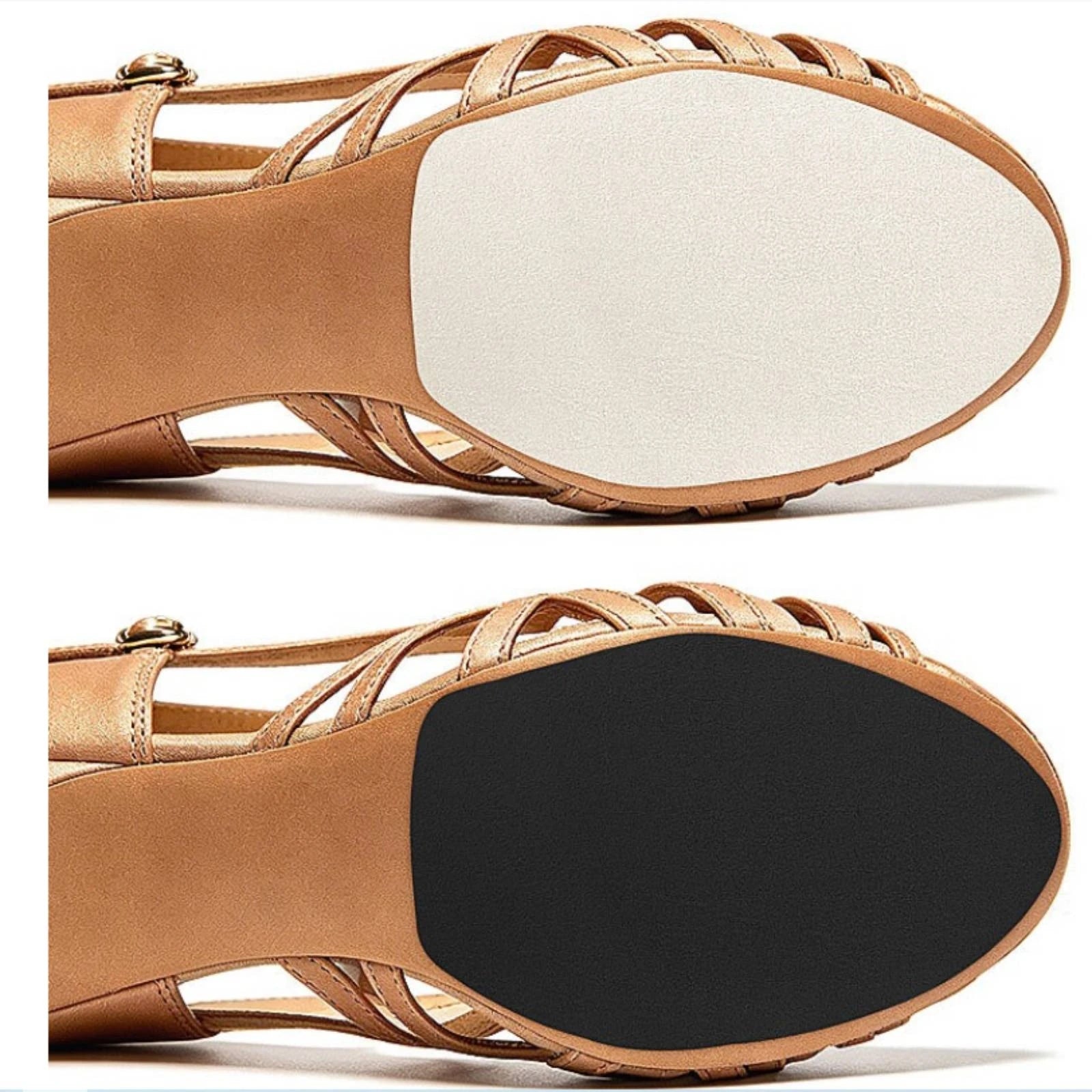 Suede Sole Patches with Self-Adhesive Indoor Dance Shoe Sole Patches Material Low-Lying Wooden Floor for Dancers, Rehearsal
