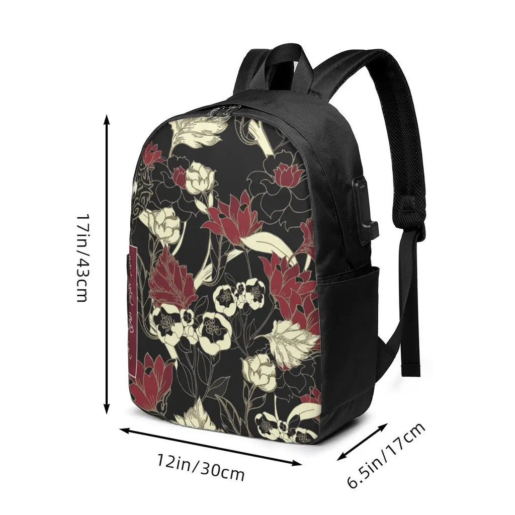Demonic Cultivation The Untamed Backpack Travel Notebook Bag Computer College Student School Bag Laptop Shoulder Bags