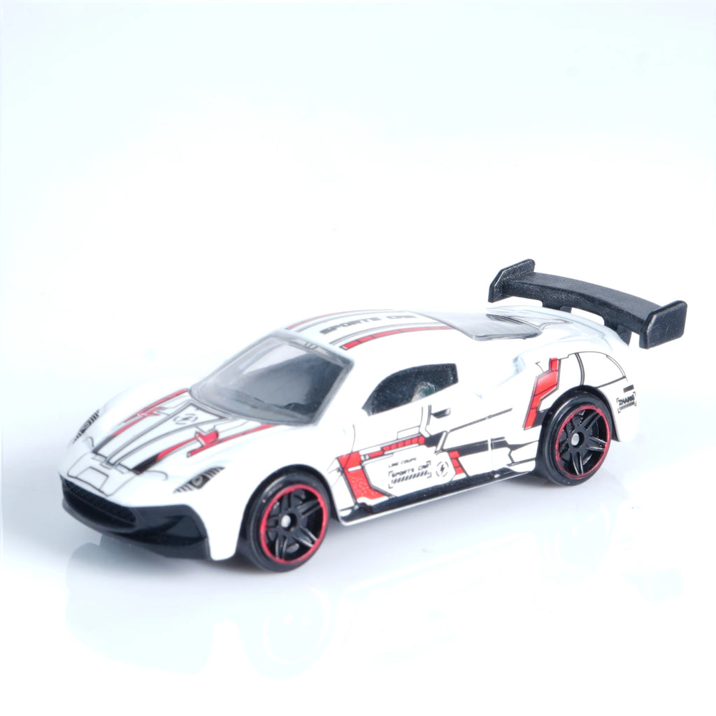 Alloy Car Model Simulation 1:64 Sliding Sports Car Racing Car Children's Toy Car Boy Gift Christmas Toy Gift Racing Car Ornament