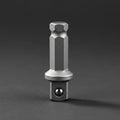 Hex to Square Drive Adapter Long-Lasting Quick Release Socket Converter Hex Shank Power Driver Adapter Secure Locking