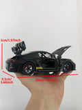 1:24 Simulation Zinc Alloy GT3 RS Model Car, Static Ornament, Metal Collectible Gift Car