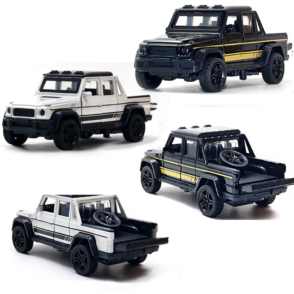 1-32 Scale Cast Realistic Alloy Toy Car Door Opens Pullback Driving Feature Collectible Model Vehicle Toy for Kids