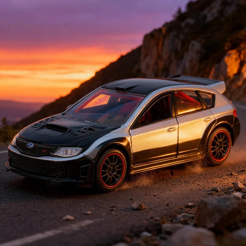 JADA Fast & Furious Subaru Impreza WRX STI Hatchback 1:32 Die-Cast Model - Iconic Hatchback Franchise with Opening Doors JD98507