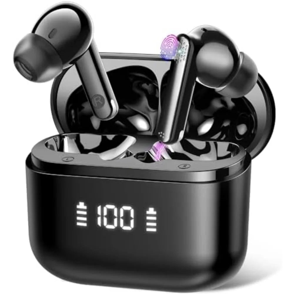 Real-Time AI Translation Earbuds for Audio and Video Calls with Bluetooth 5.4