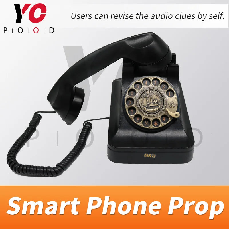 Escape Room Phone Prop Dial correct number to hear clues or release lock Telephone Prop escape room phone gadgets