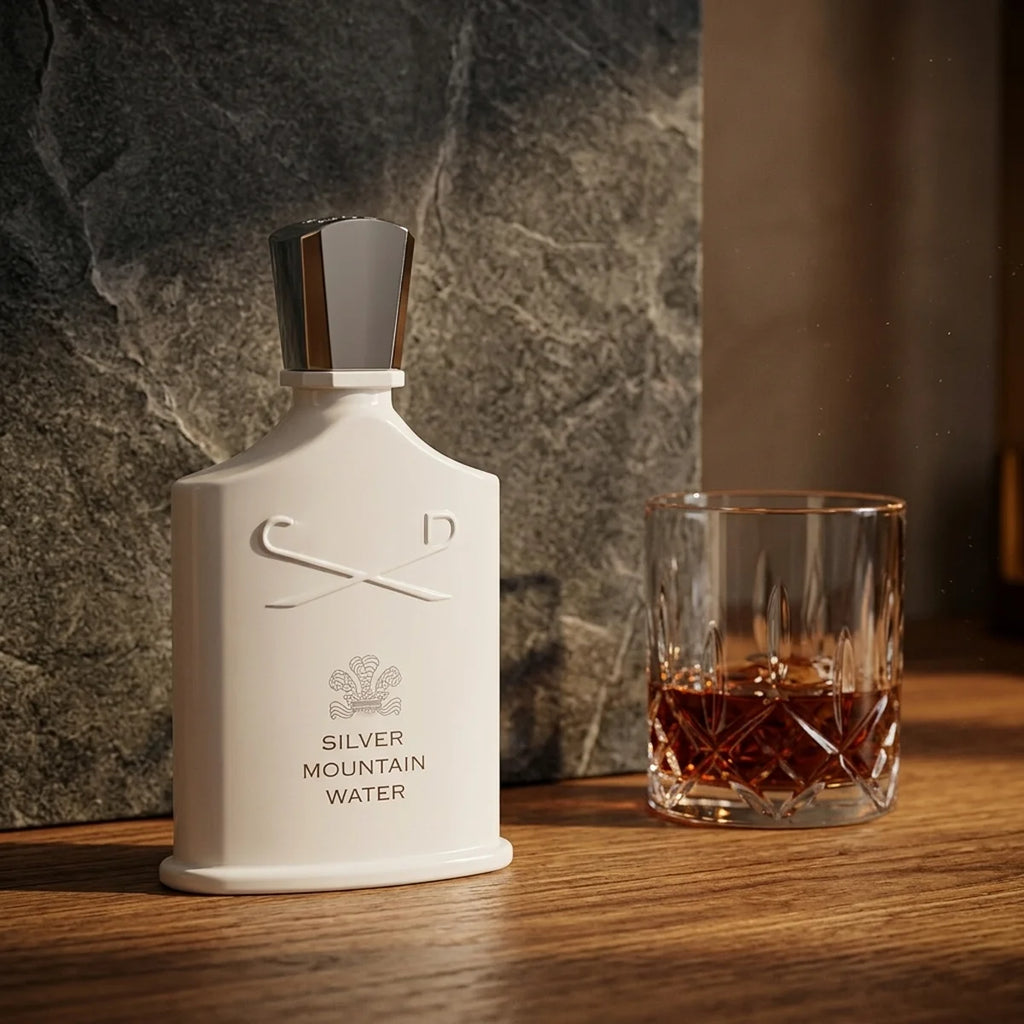 Silver Mountain Water Scent Luxury Perfume Men Women Unisex Creed Cologne Long Lasting Citrus Woody Fragrance Daily Office