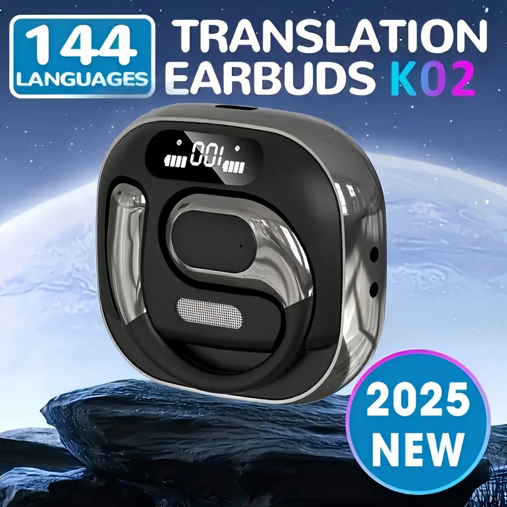 Translation Earbuds Real Time - AI 144 Language Translator Earbuds, Audifonos Traductores Inglés Español,