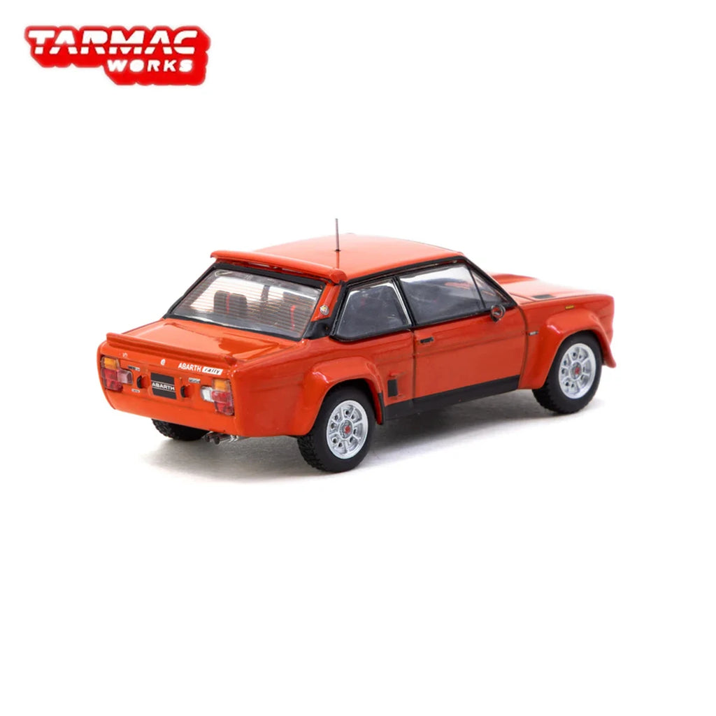 Tarmac Works ROAD64 T64R-094-RE 1:64 Fiat 131 Abarth Rally Stradale Red Diecast Model Car In Stock Ready To Ship