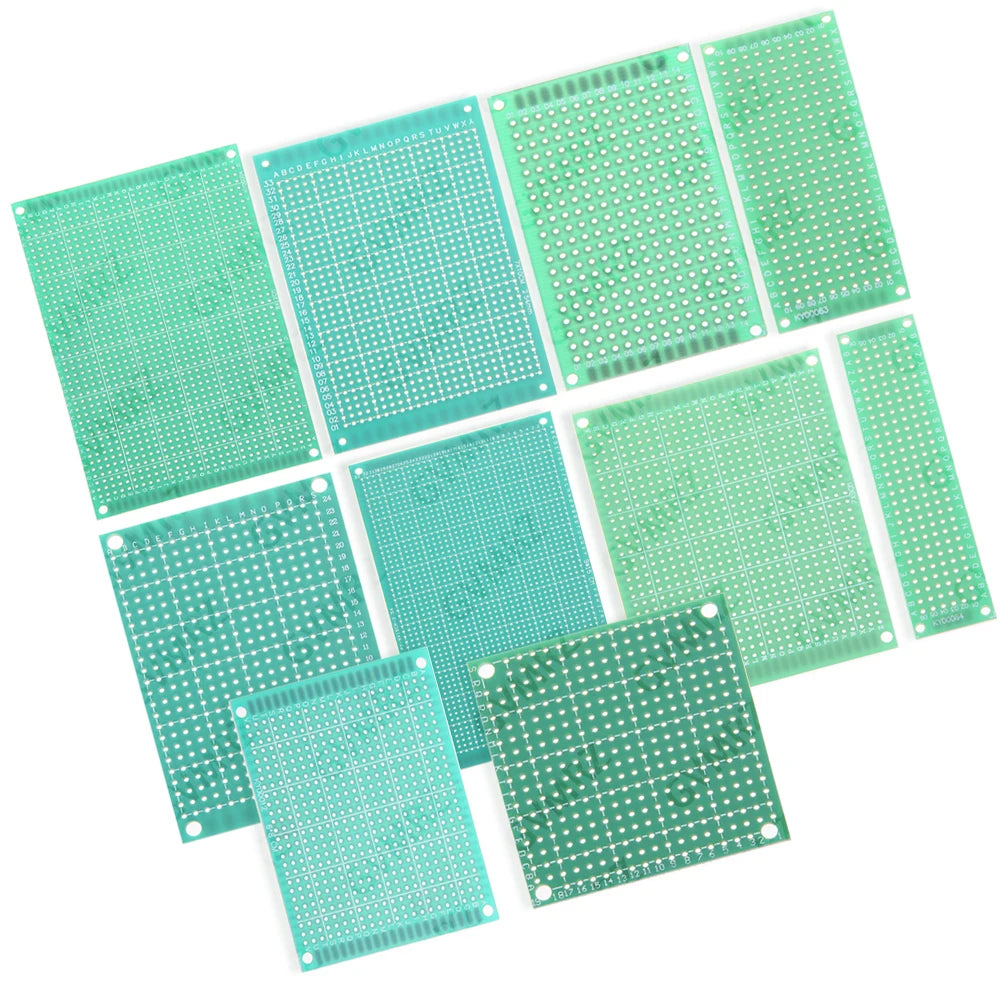 1PCS/5PCS  Single Sided 4x6cm 3x7cm Green PCB Prototype Board Universal Through Hole Perfboard for DIY Electronic 2x8cm