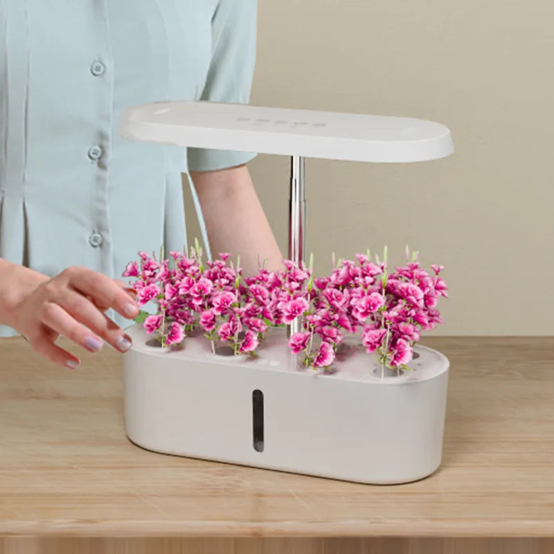 Home Smart Hydroponic Vegetable Grower  Soilless Hydroponic Flower Growing System  Fully Automatic Vegetable Growing System