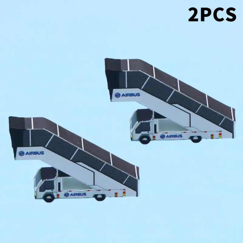 1:400 Airport Ground Handling Wide-body Canopy Boarding Car Abrasive Can Not LiftStatic Simulation Model