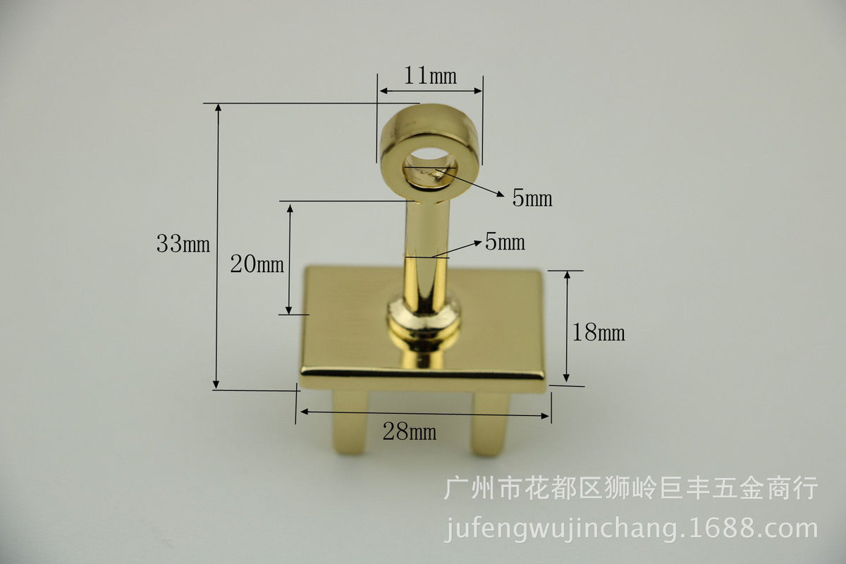 Kelly bag hardware accessories padlock light gold silver white gun black ancient sweep color bag 7 piece Lock