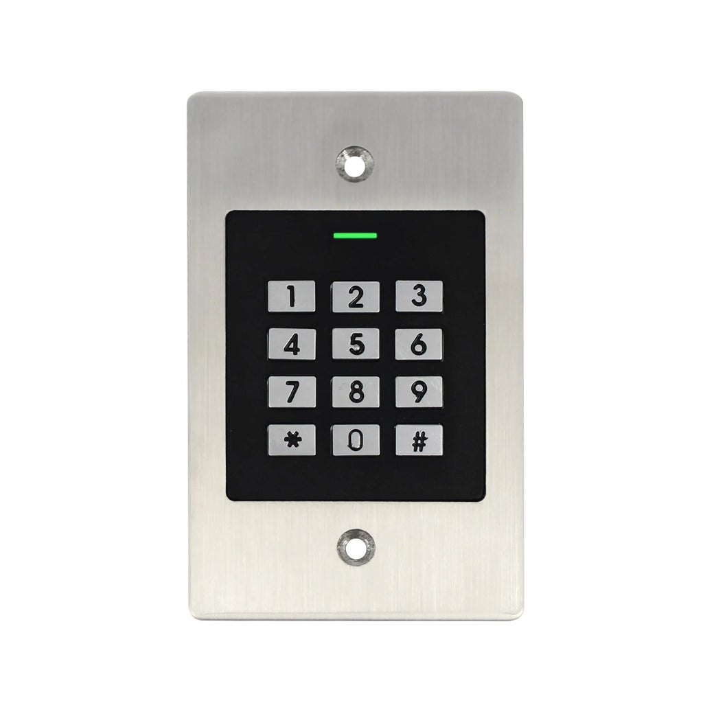 Outdoor Door Entry System Digital Keypad password Access Control Door Lock With 125KHz Card Reader