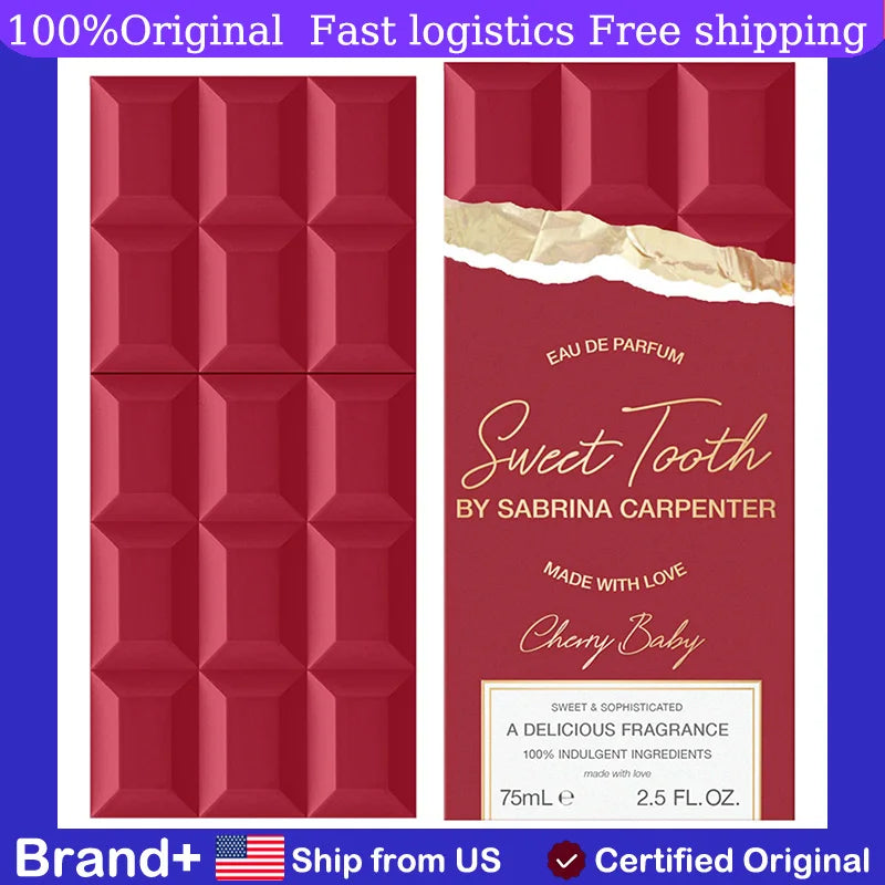 Original Arabic Perfume Sweet Tooth Cherry Baby by Sabrina Carpenter for Women 2.5 oz EDP Hair and body spray long lasting fragrance Cologne  Arabian women's perfume Pheromone Portable Birthday gift