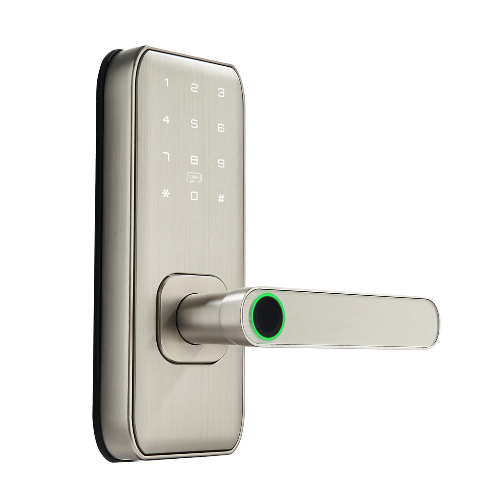 TTLock APP Smart Fingerprint Password RFID Deadbolt Lock For Indoor Wooden Door