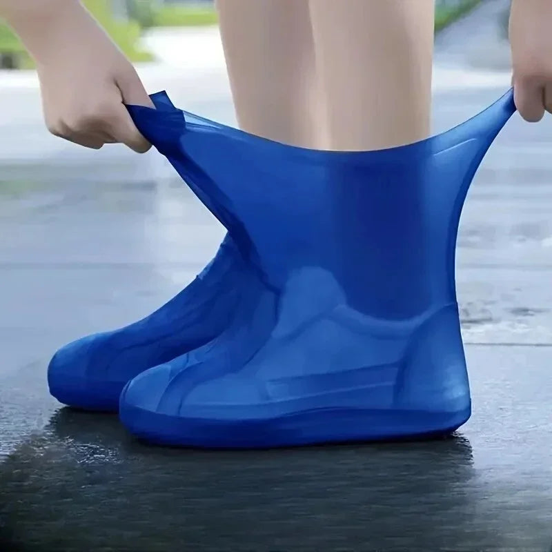 Rain Shoe Protector Dust Travel Gear Rain Boots for Children Waterproof Boot Silicone Rubber Use Outdoor Rainy Household Day