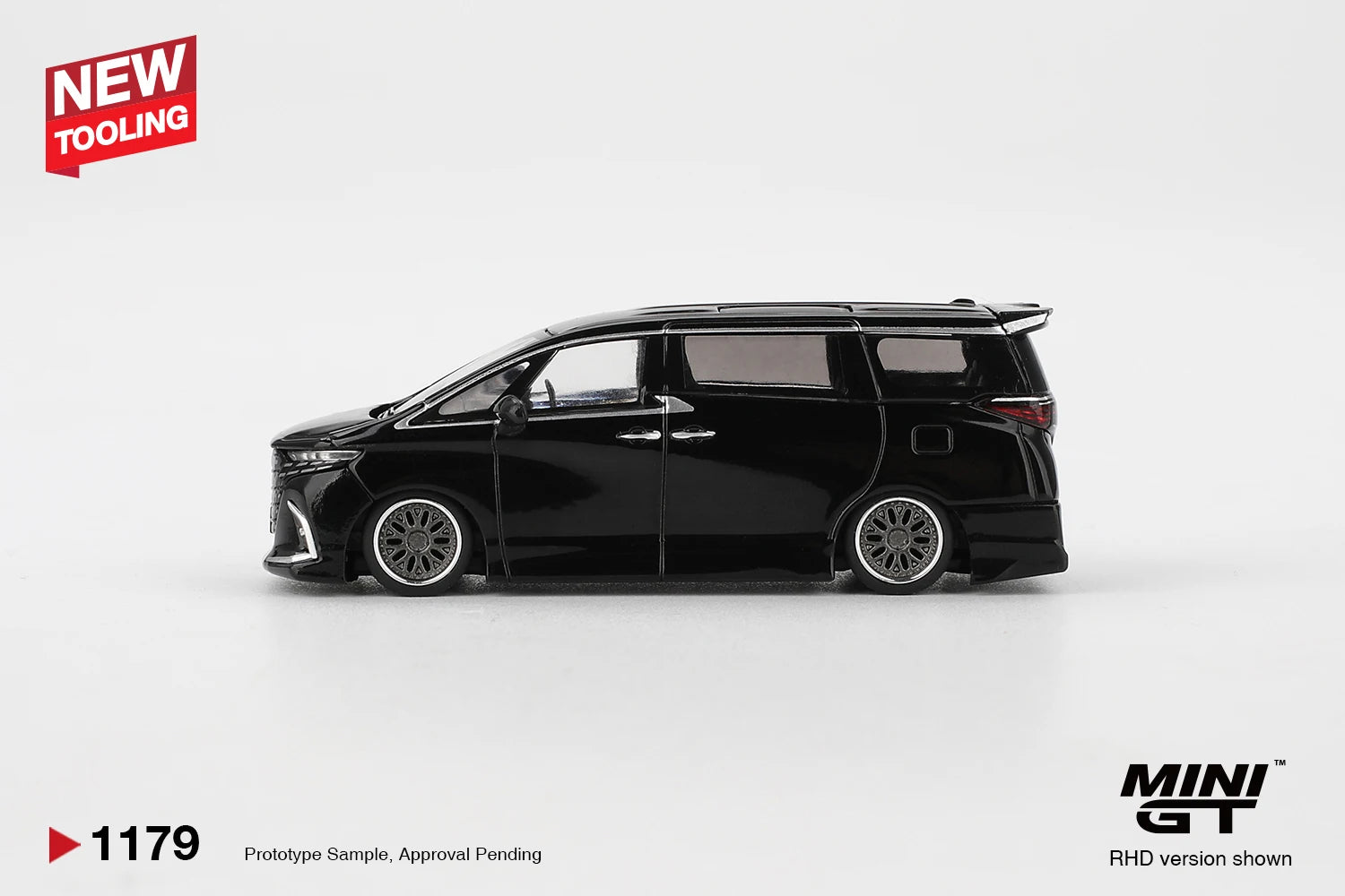 MINIGT 1/64 Toyota Alphard Vellfire 40 KUHL MGT01179-CH Cars Alloy Diecast Metal Model Kids Toys Boys