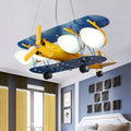 Modern Kids Room Led Light Children Bedroom Chandelier Lighting Kids Room Lamp Airplane Hanging Lamp Light