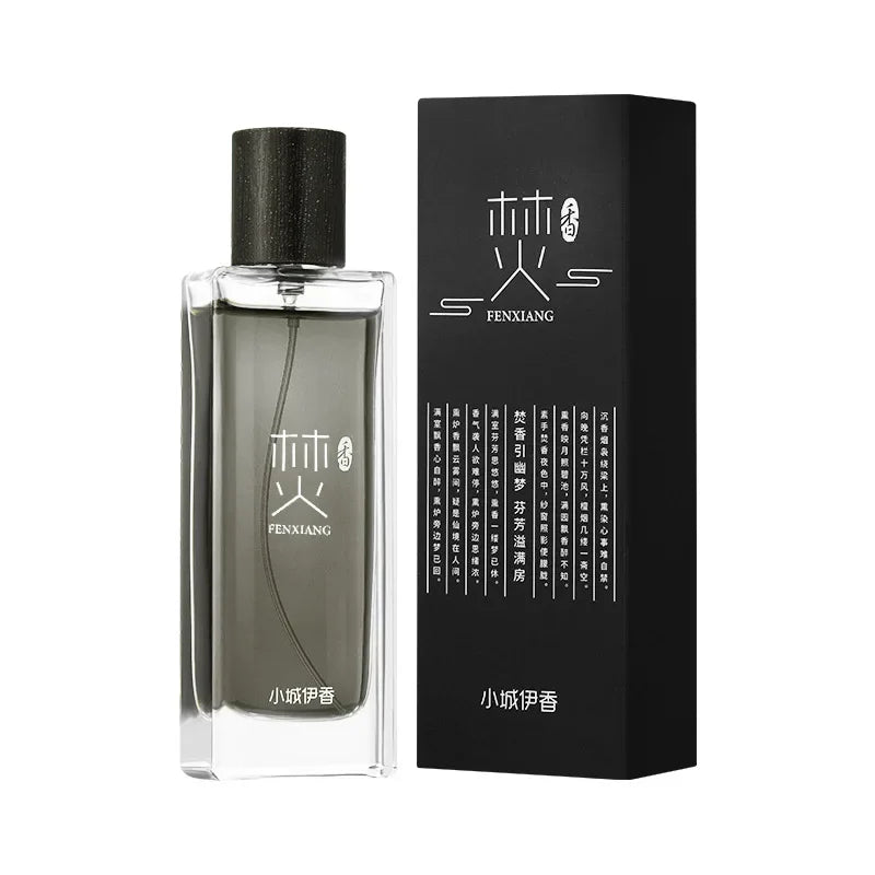 50ml Sandalwood Eau de Toilette Unisex Long Lasting Woody Fragrance Natural Light Perfume Spray for Men Women Daily Casual