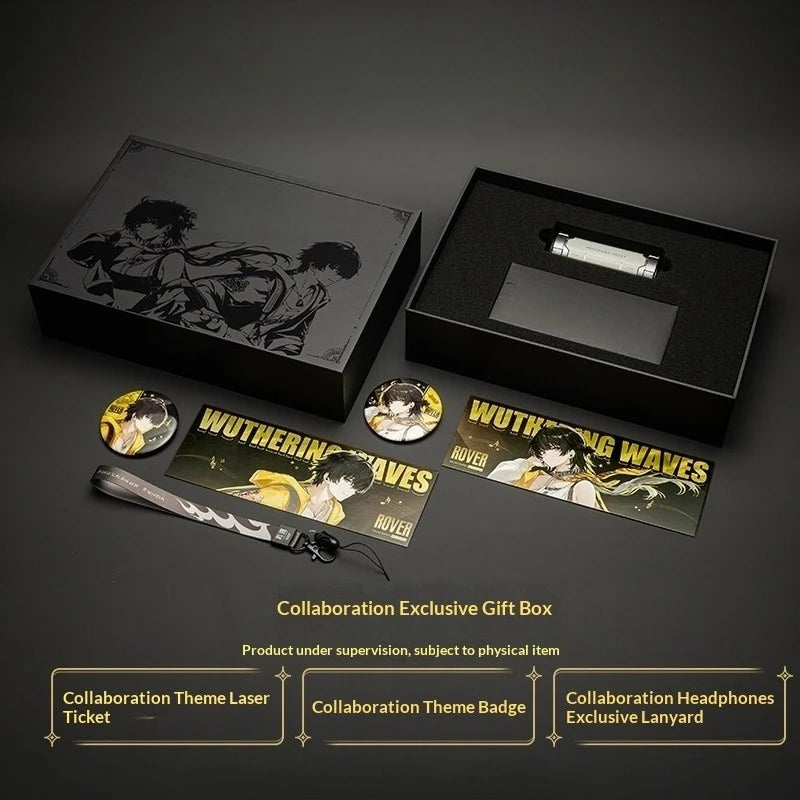 [Pre-Sale] Original Wuthering Waves Rover Earphones Kurogame Cosplay Costume Anime Doujin Halloween Headphones Gifts