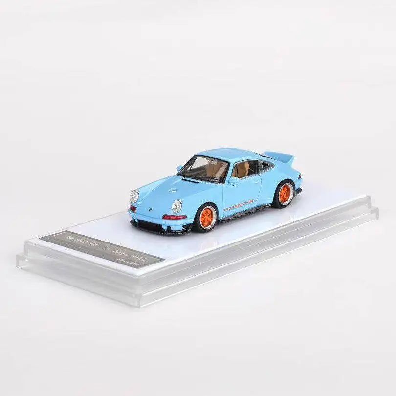Zincit Model Diecast 1/64 Scale Porsche 964 Singer DLS Coupe Sports Car Model Alloy Porsche 911 Singer Car Model Display Piece