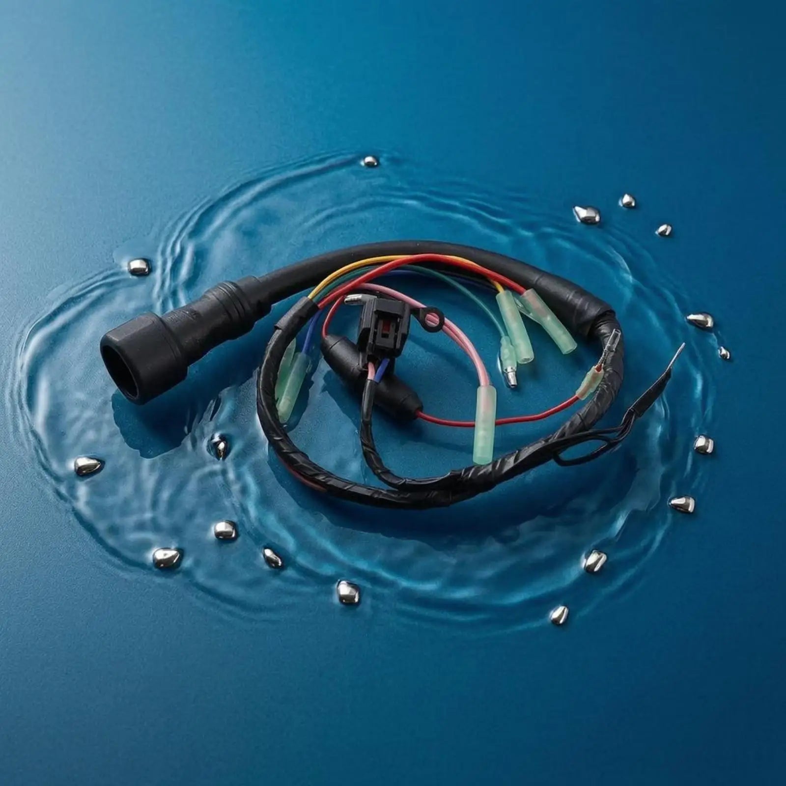 Switch Wiring Harness Assembly Multi Connector Design Outboard Engine Wiring Harness Marine Engine Cable Assembly