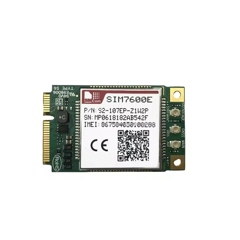 Original Wholesale SIMCOM SIM7600 MINIPCIE SIM7600E-PCIE LTE CAT1 Module wireless IOT 4G module for Europe/Middle East/Africa