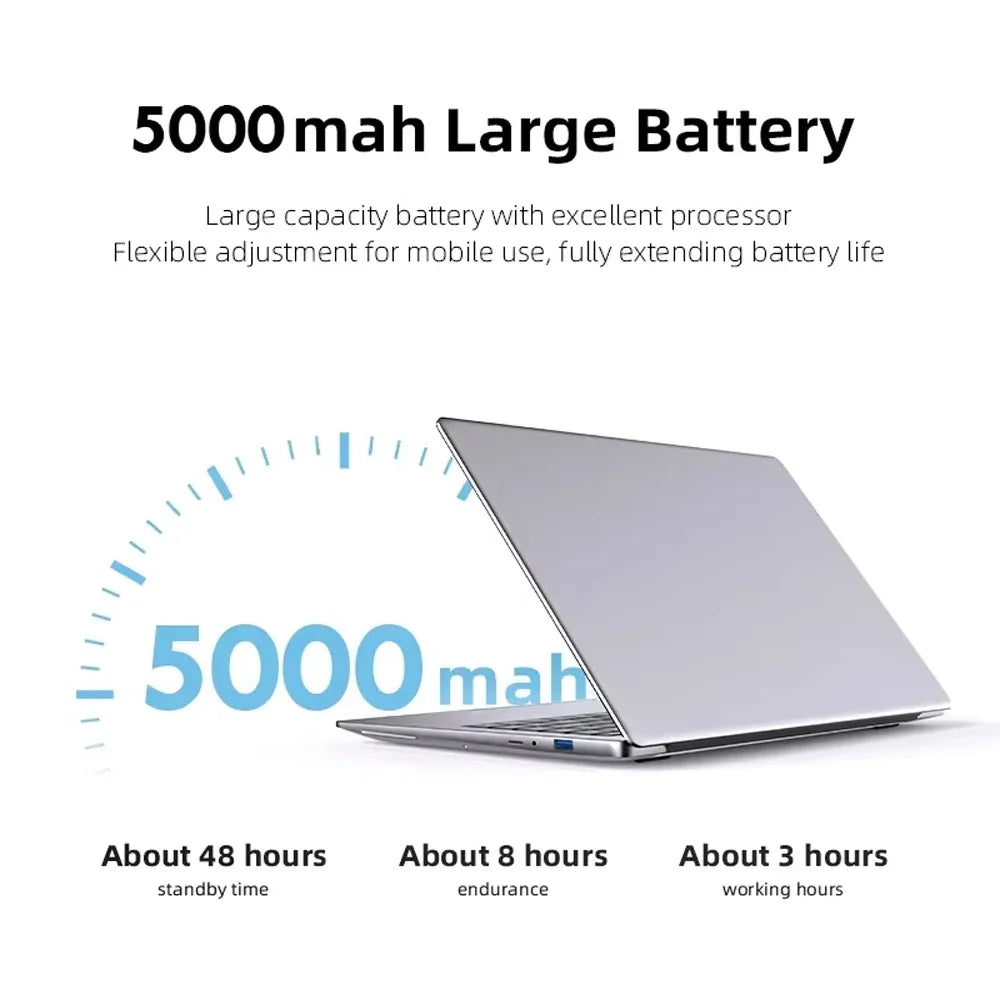 2026 New 14.1 Inch Ultra Thin Laptop Win11 Intel Core I7-8650U 16GB 32GB DDR4 RAM 2TB SSD Portable Business Office Notebook PC