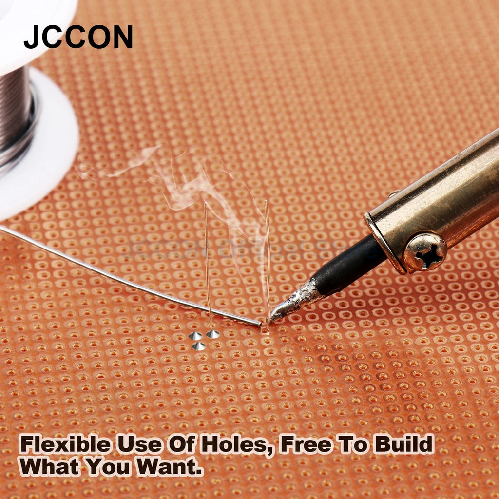 10Pcs PCB Prototype Board 10x15 cm Circuit Protoboard Universal DIY Matrix Single Row Continuous Hole Soldering Plate