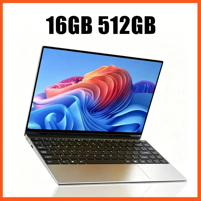 Dapper 2026 Compact 14.1 Inch Gaming PC Intel 4405U Chicthin 16GB RAM 2TB SSD 1920*1080 Windows 11 Pro Lucrative Durable Study
