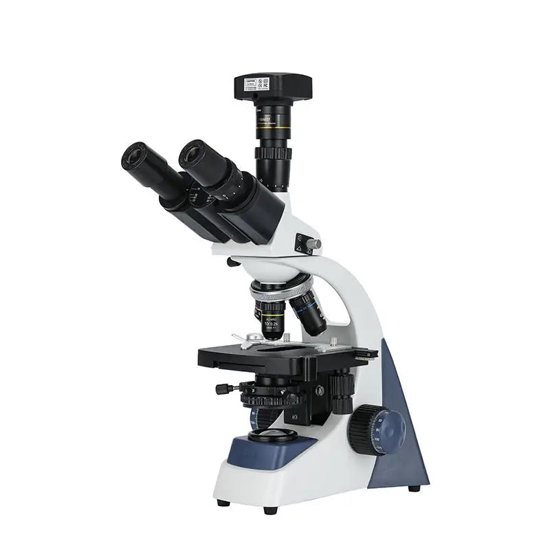 Binocular Biological Digital Video Microscope Display | Laboratory Education Use | High-Resolution Camera-Compatible Microscope