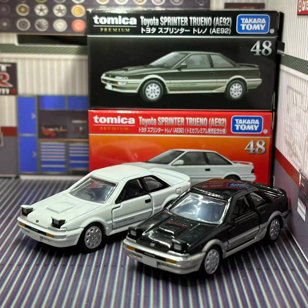 Takara Tomy Tomica Premium 48 Toyota Sprinter Torino (AE92) Alloy Car Diecast Model Replica Series Children Gifts Boy Toys