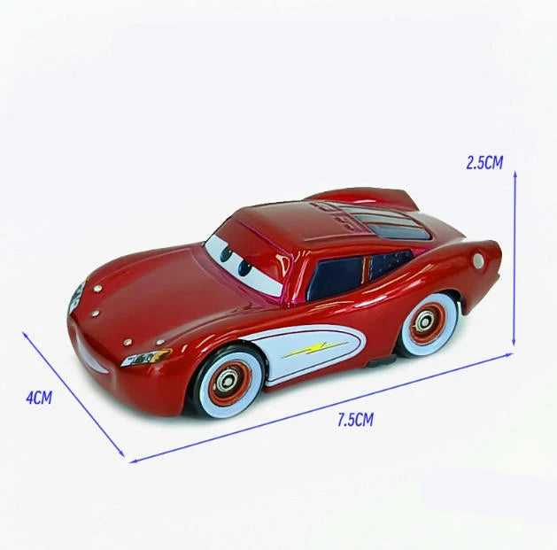 1pc Disney Lightning McQueen model car, first generation, second generation, and third generation model cars, alloy carornaments