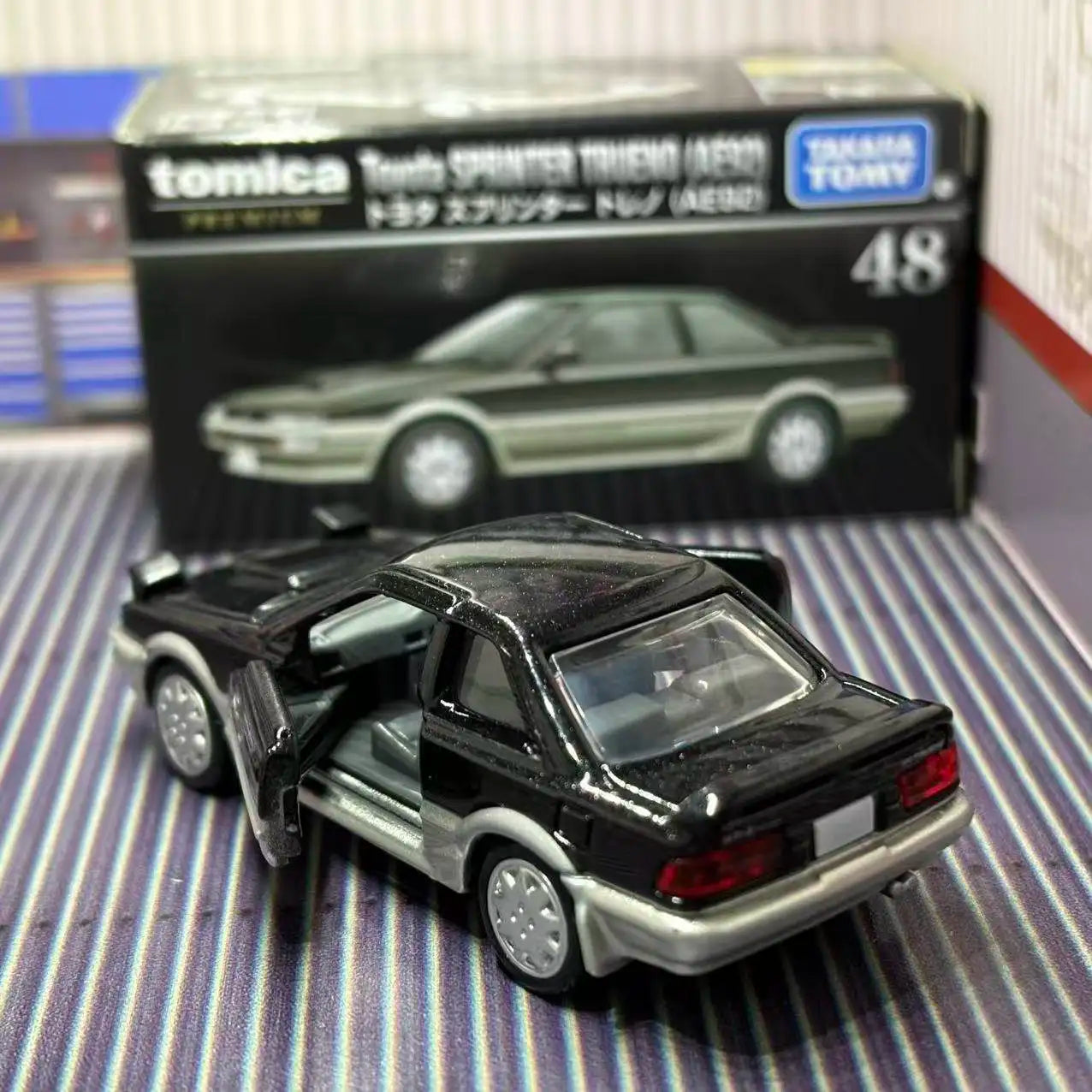 Takara Tomy Tomica Premium 48 Toyota Sprinter Torino (AE92) Alloy Car Diecast Model Replica Series Children Gifts Boy Toys