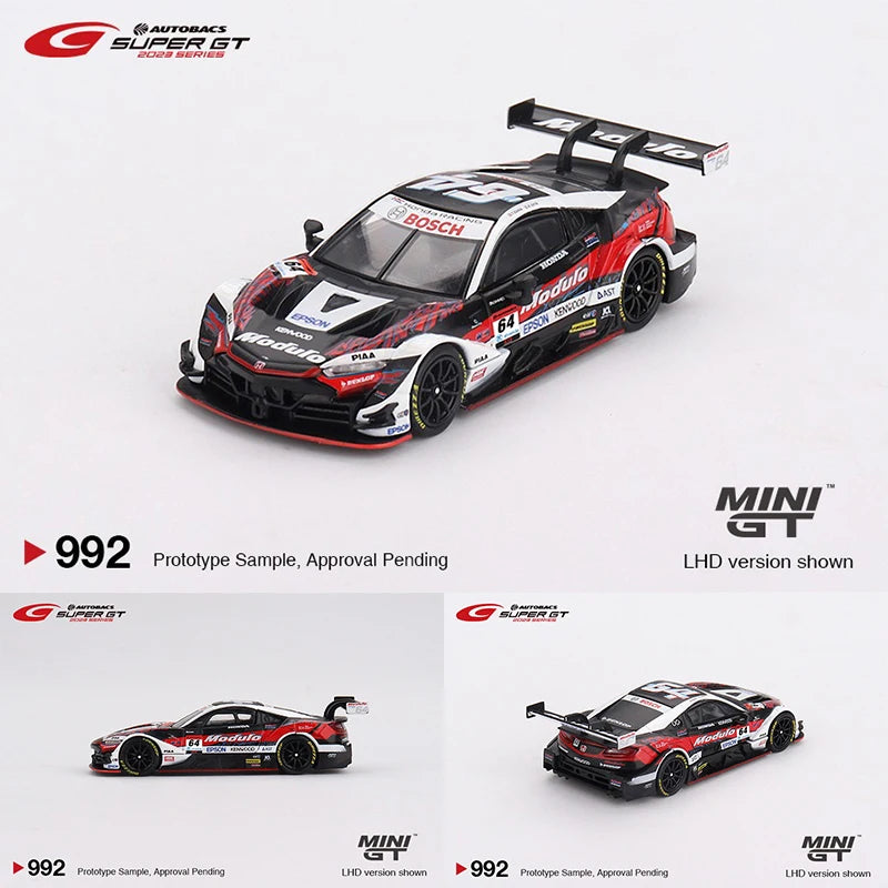 MINIGT 1:64 Nissan Z GT500 Honda NSX GTR SuperGT Series Diecast Diorama Model Collection Miniature Toys 786 787 992 861 857