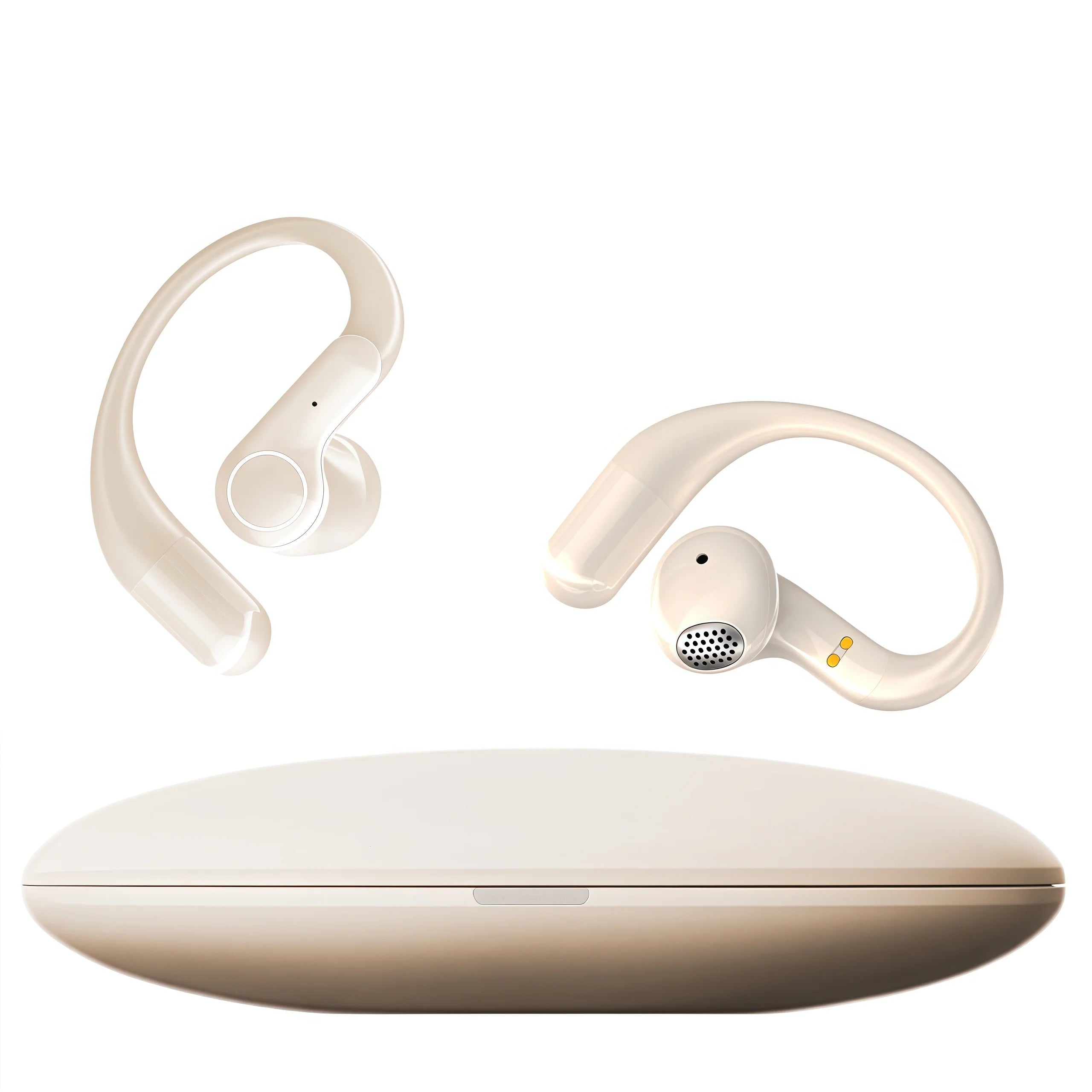 Ai Translator Earbud Device Real Time 2-Way Translations Supporting 150+ Languages For Travelling Learning Shopping Business
