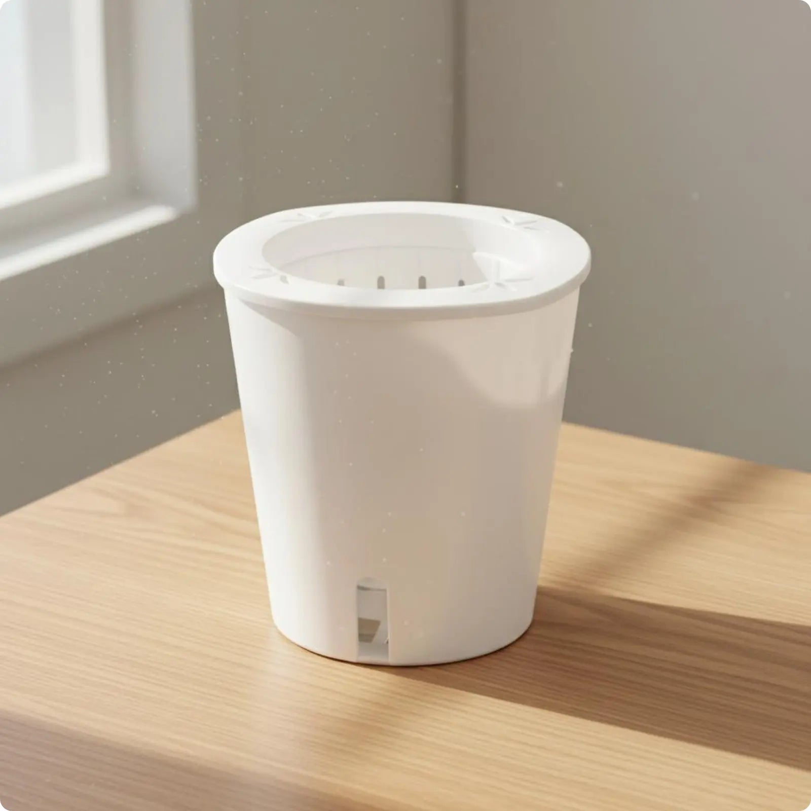 Self Watering Planter Large Size Self Watering Pot Water Reservoir Planter Hydroponic Garden Container Lightweight for Outdoor