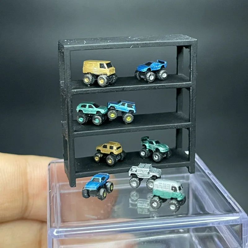 New Product 1: 64 Frame And 1:10 Scale Large Foot Car Miniature Resin Model Scene Photography Ornament Festival Toy Gift