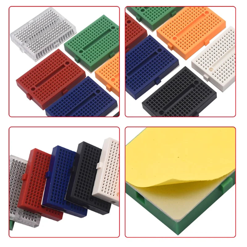 SYB-170 Mini Micro Board, Breadboard, Breadboard, Experiment Board, Circuit Board, Hole Board, 35x47mm