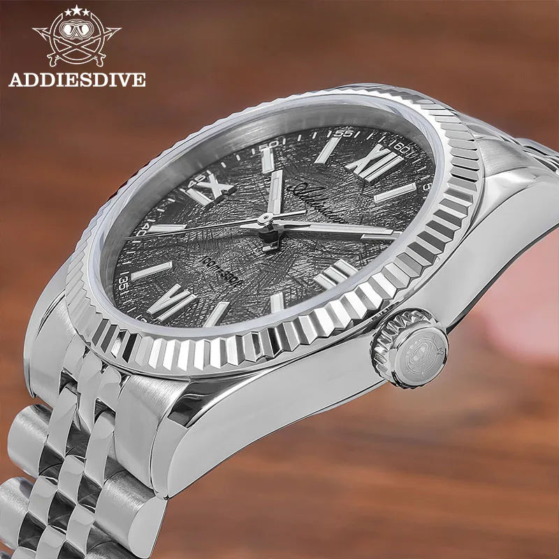 ADDIESDIVE Elegant Watch for Woman Luxury Sapphire Glass VH31 Quartz BGW9 Super Luminous 10Bar Waterproof Wristwatch AD2512