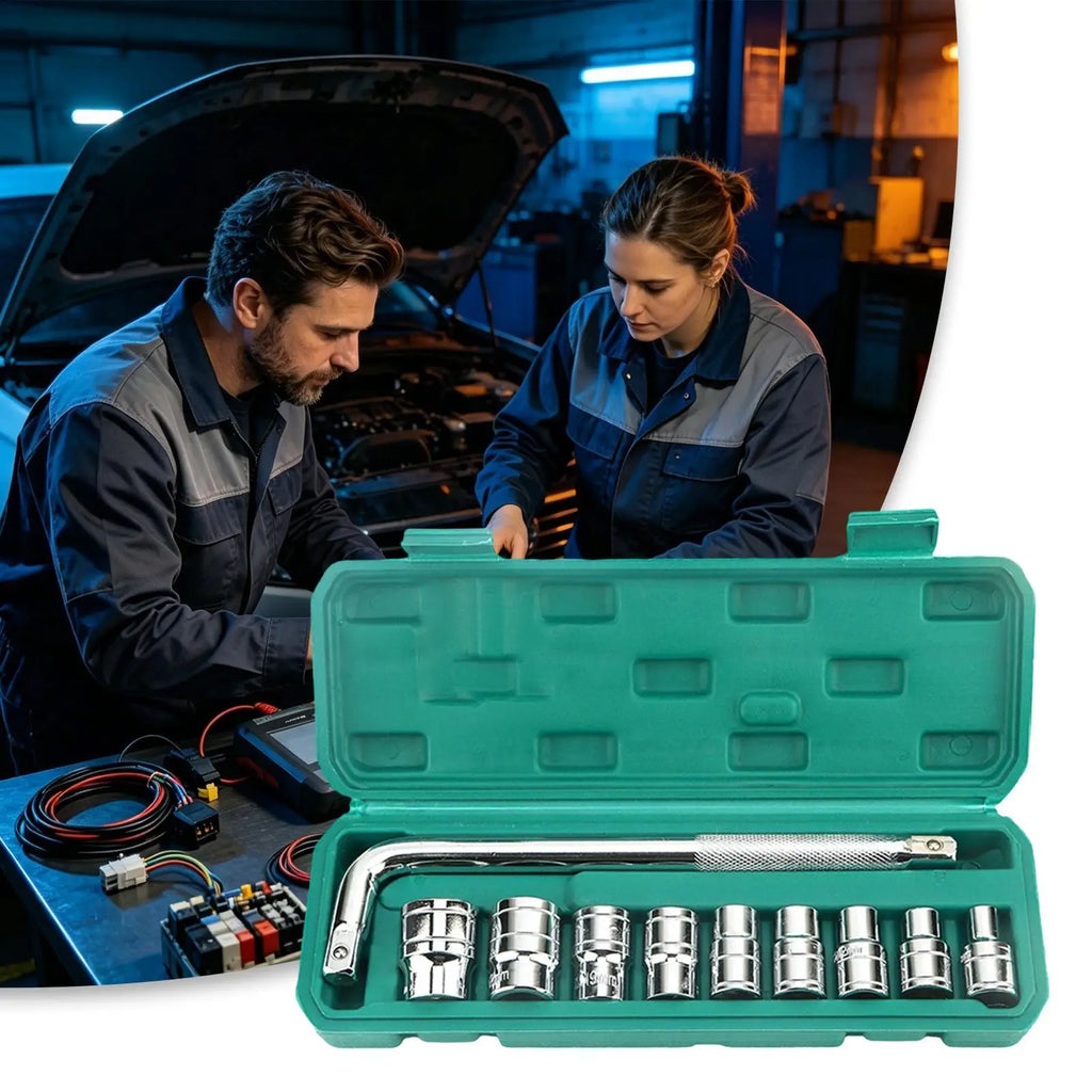 Car Socket Wrench Quick-Release Universal Portable Hand Tool Auto Repairing Mechanics Tools Kit For Car Motorcycle Bicycle