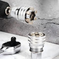Multi-Function Universal Socket Wrench Adjustable Hand Tool for 3/8 Inch Drive Ratchet Torque Wrench Power Drill Adapter Universal Maintenance Repair Hardware Tool Practical DIY Gadget Men Fathers Day Gift