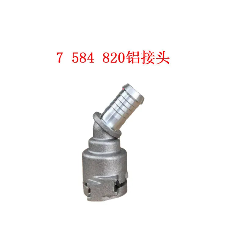 Aluminum Hose Connector Auxiliary Tank Fitting Fit for 3 5 Series 525 N20 F18 F30 E60 E65 B48 Upper Lower Cylinder Head