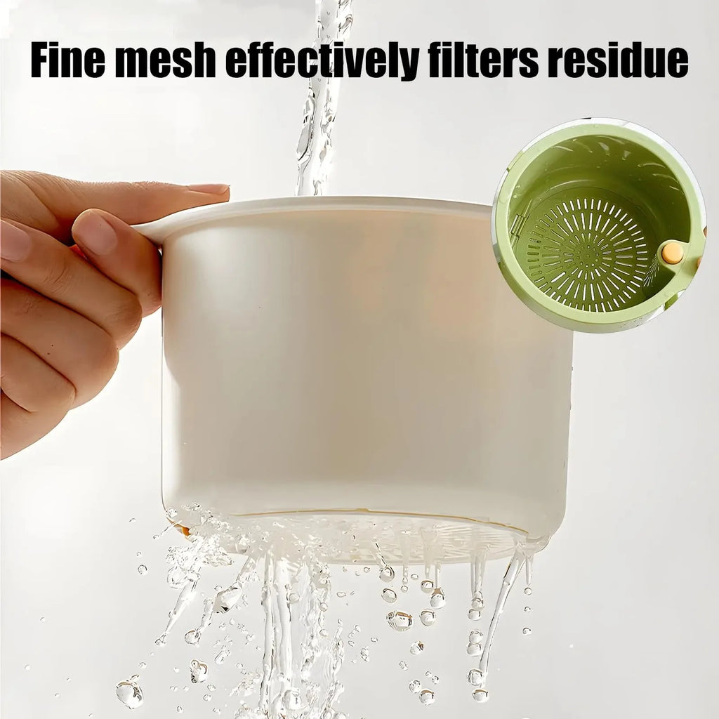 Kitchen Sink Drain Basket Hanging Vegetable Washing Basin Food Residue Filter Storage Rack Household Cleaning Tool