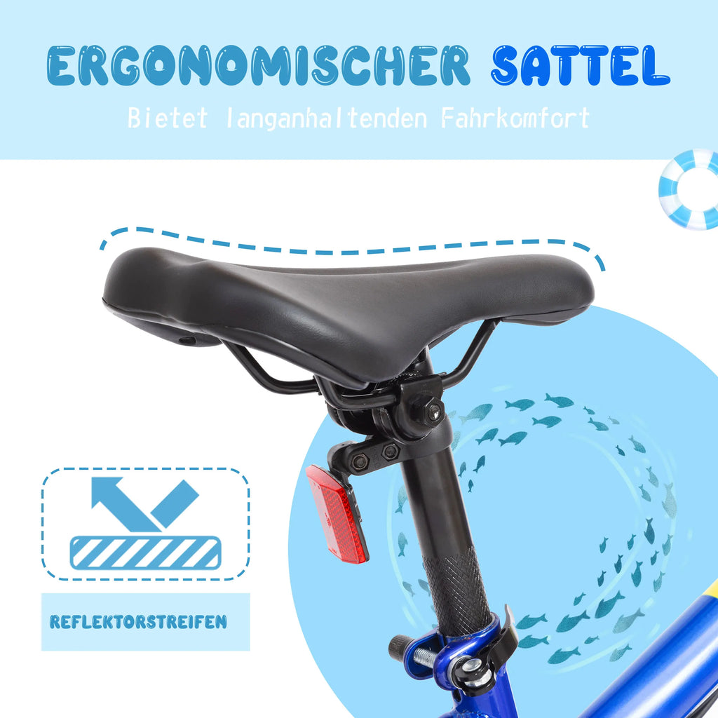 Sinaopus Kinder-MTB-Fahrrad, 20 Zoll, 6-Gang, leichtes Kinder-Mountainbike für Jungen und Mädchen, Schaltwerk und V-Bremsen