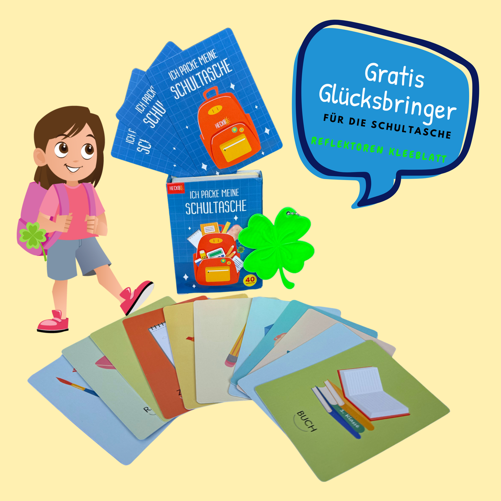 Kartenspiel "Ich packe meine Schultasche und nehme mit"